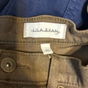 EUC Lila Ryan size 30 brown skinny jeans